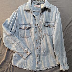 Levi's Classic Blue Denim Shirt